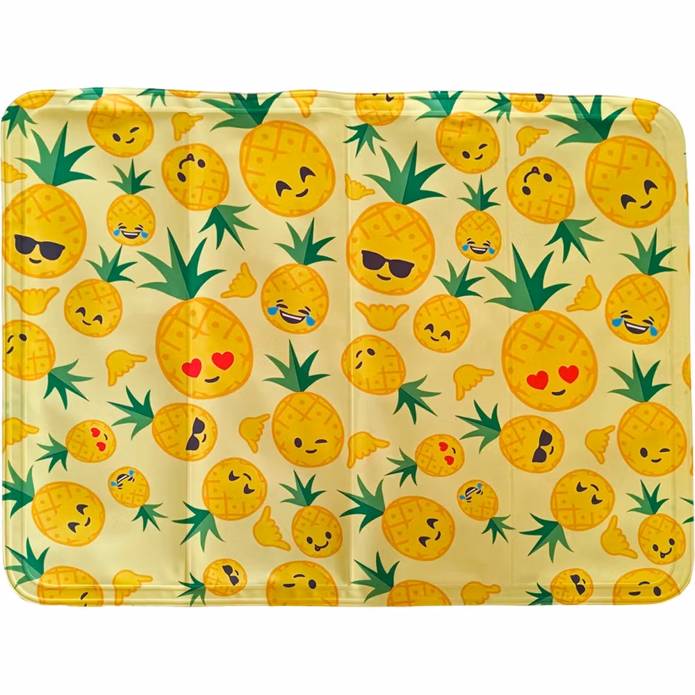 Ozami Kjølematte Ananas Gul - Cooling Mat Pineapple