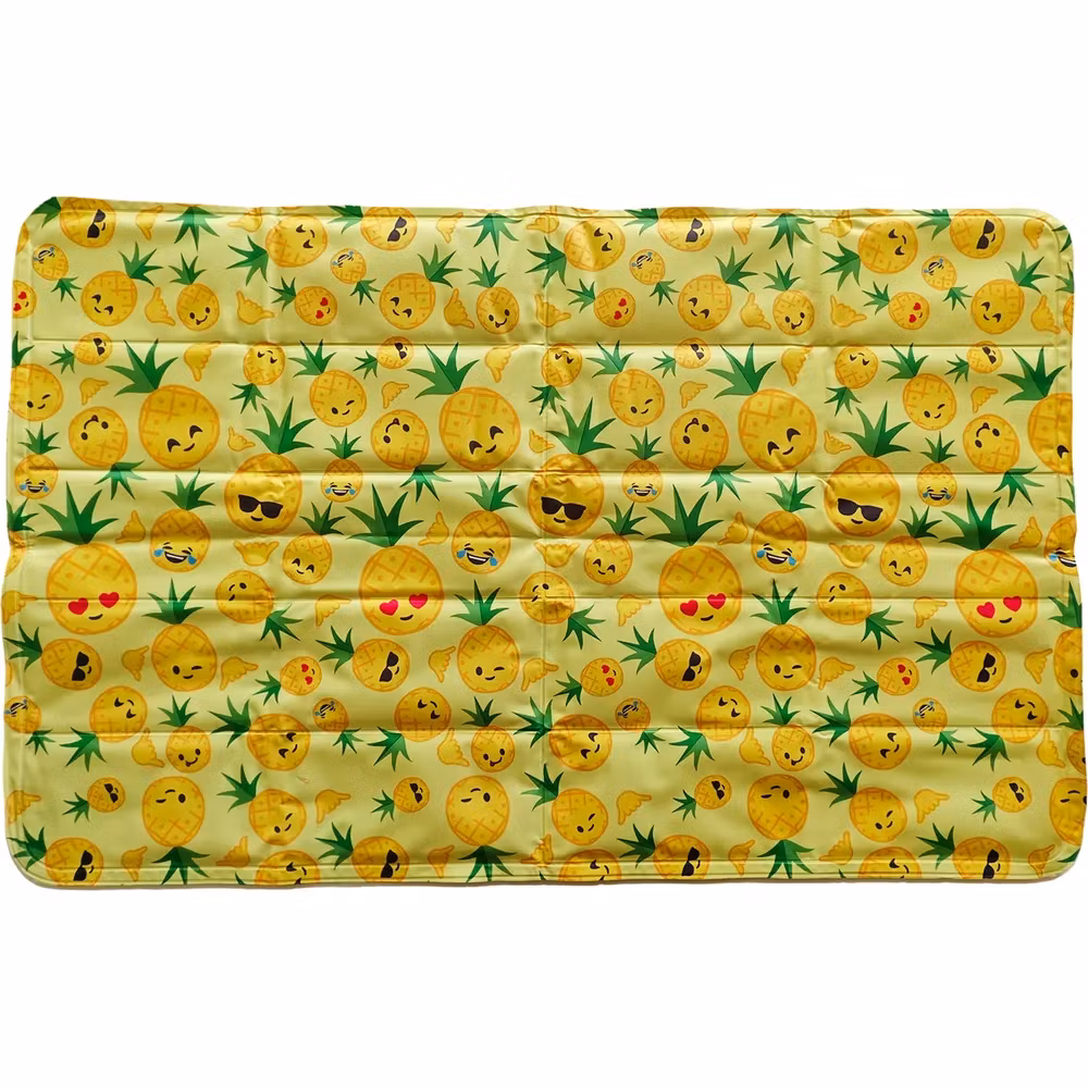 Ozami Kjølematte Ananas Gul - Cooling Mat Pineapple