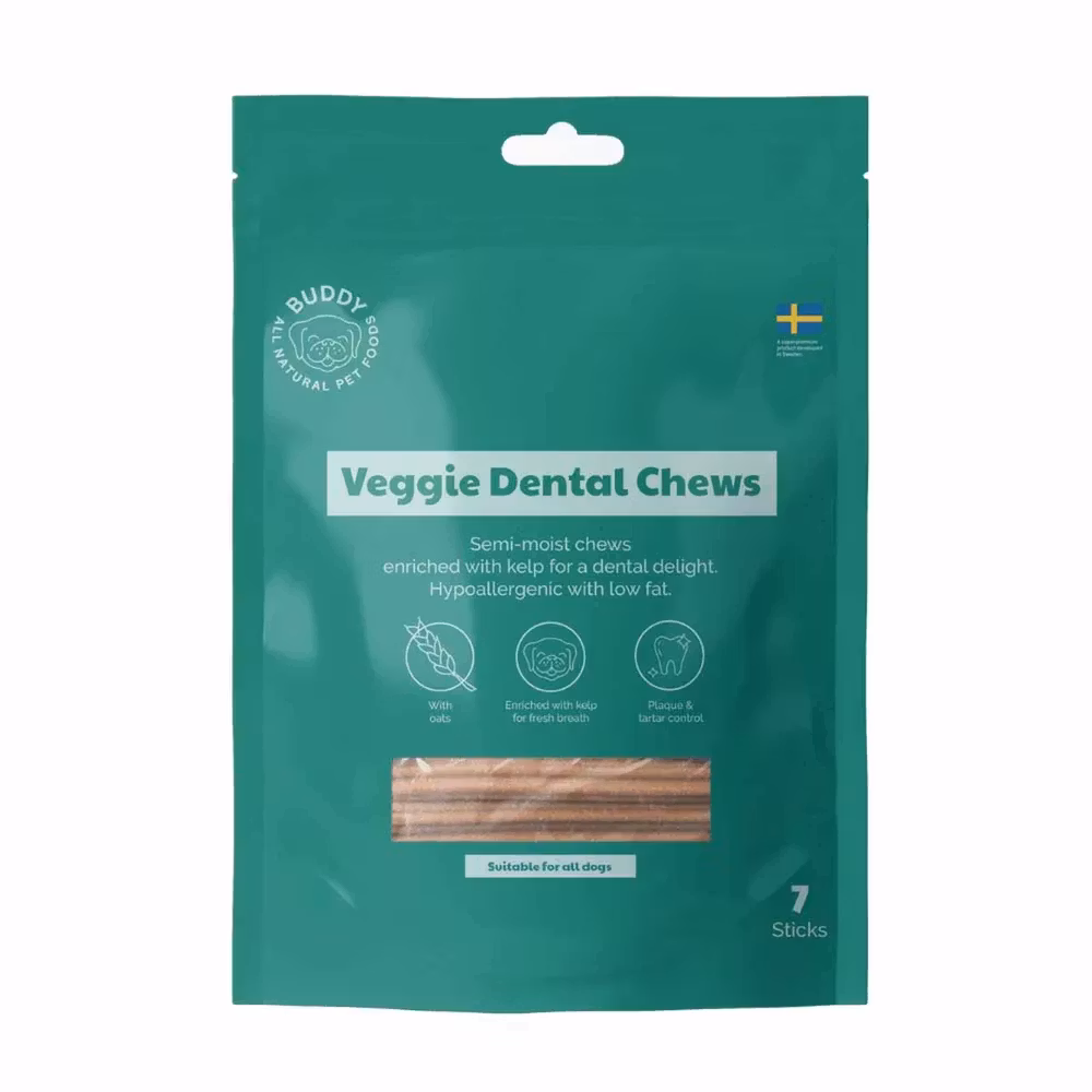 Buddy Veggie Dentalchews With Kelp 250g