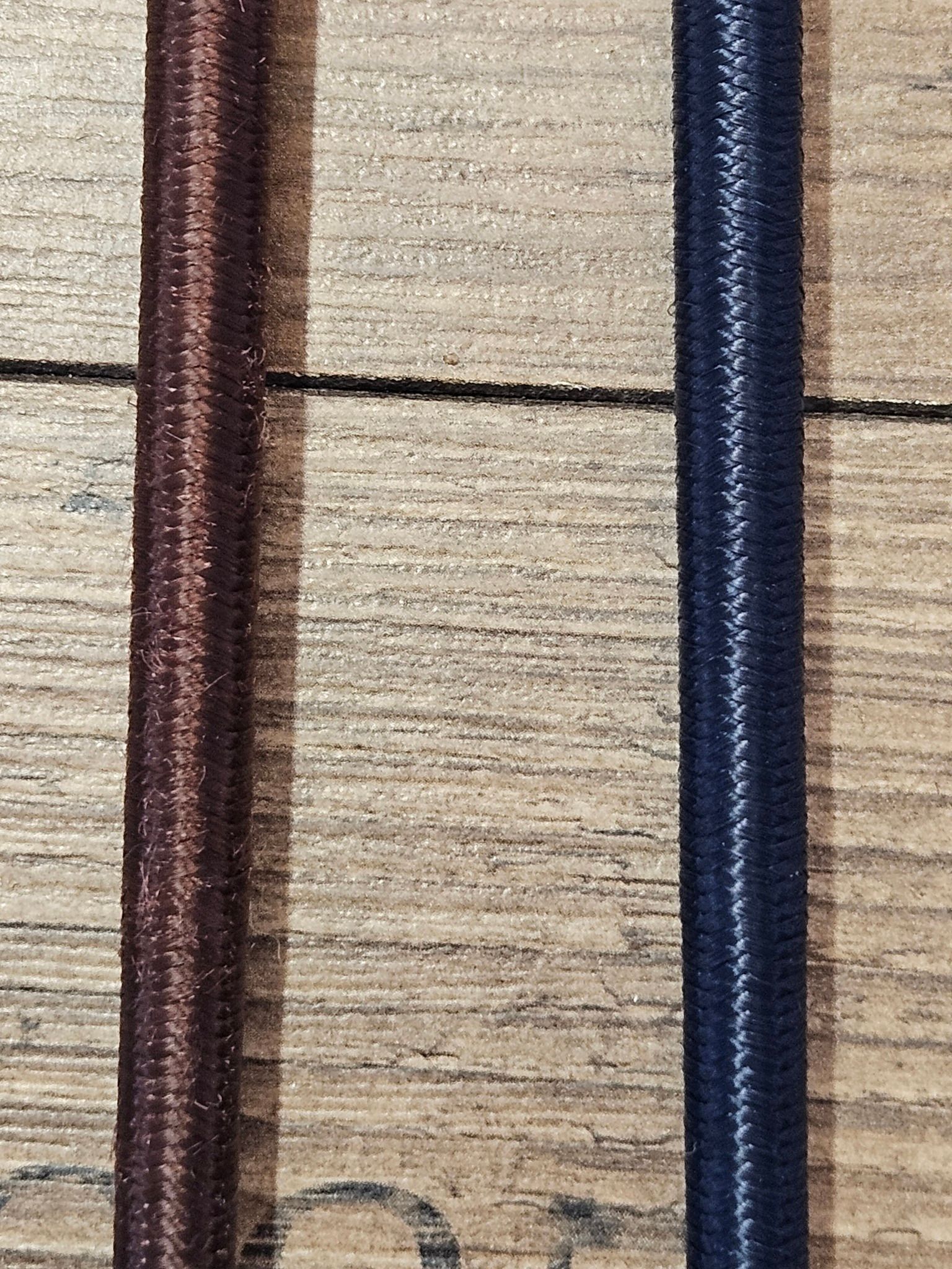 Ridepisk Regnbue + Navy/Brun