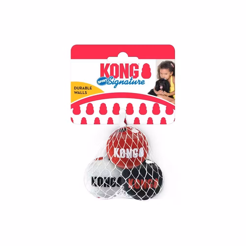 KONG Signature Sports Balls 3pk XS