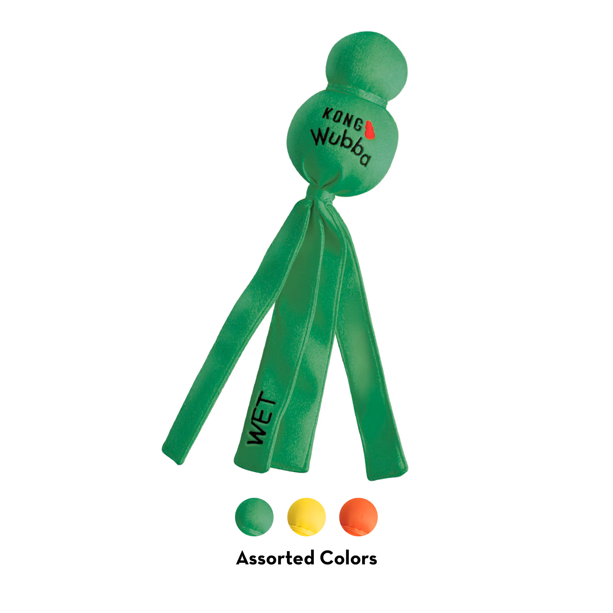 KONG Wubba Wet L Flyter Assorterte farger