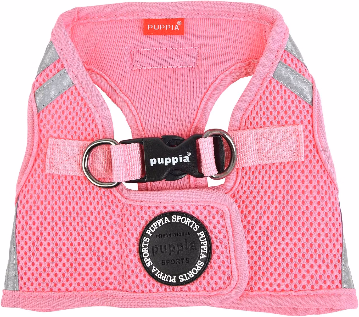 Puppia Soft Harness B PRO m refleks Rosa/Pink