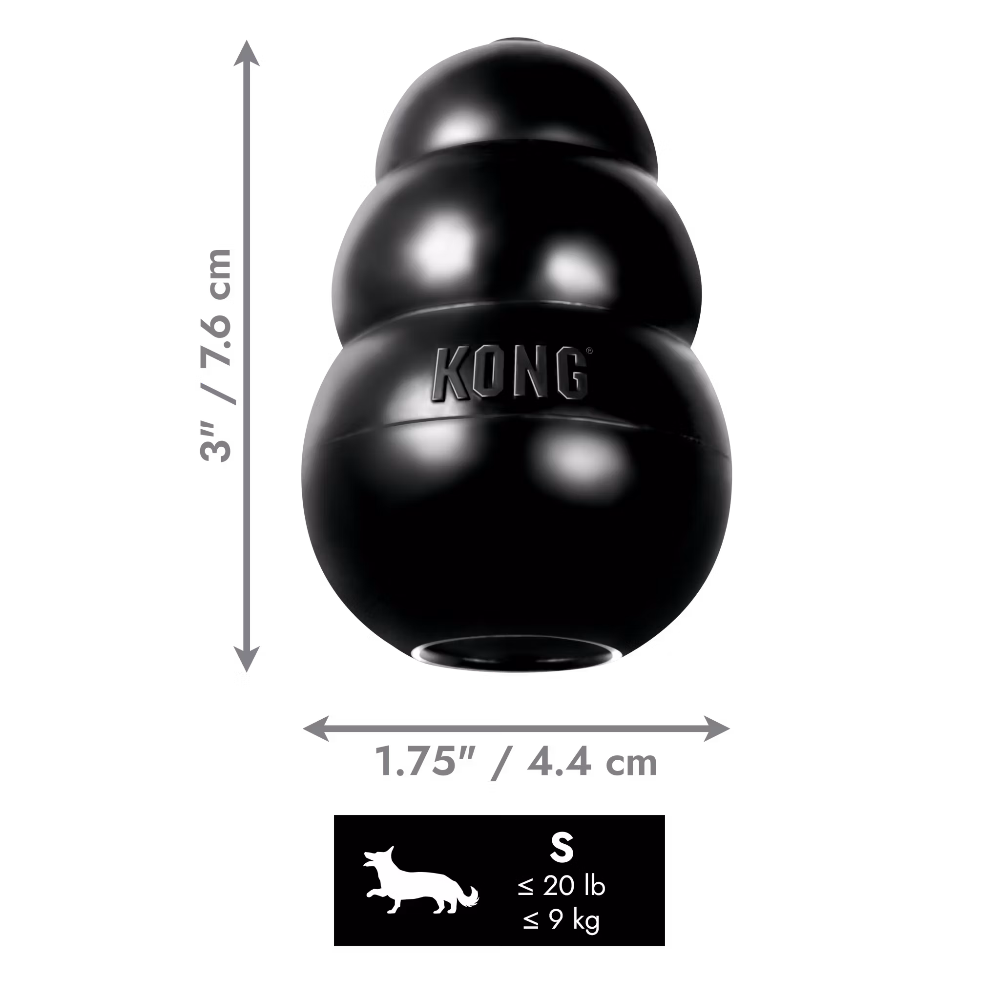 KONG Extreme Sort/Black