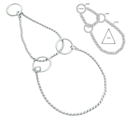 Sorma - Halv Strup Snake Ø5mm, Blank (Chrom Plated)