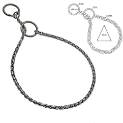 Sorma - Strup Snake Ø5mm, Koksgrå (Anthracite Plated)