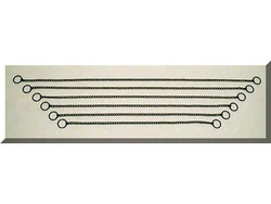 Alac - Strup Vridd Ø1,6mm, Sort