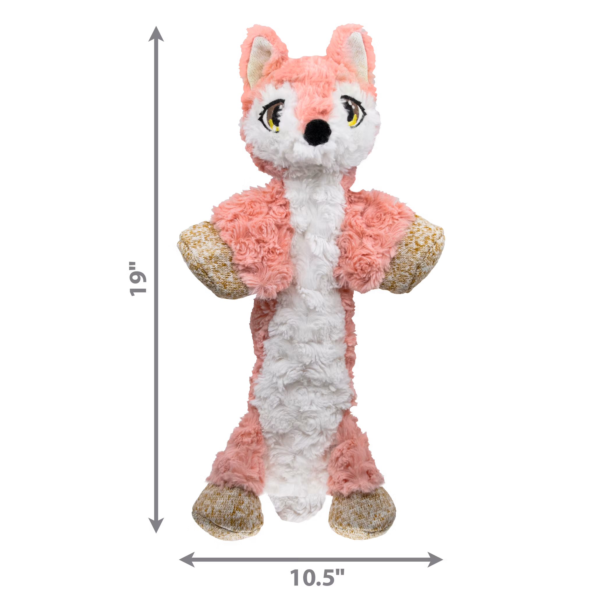 KONG Low Stuff Flopzie Fox M
