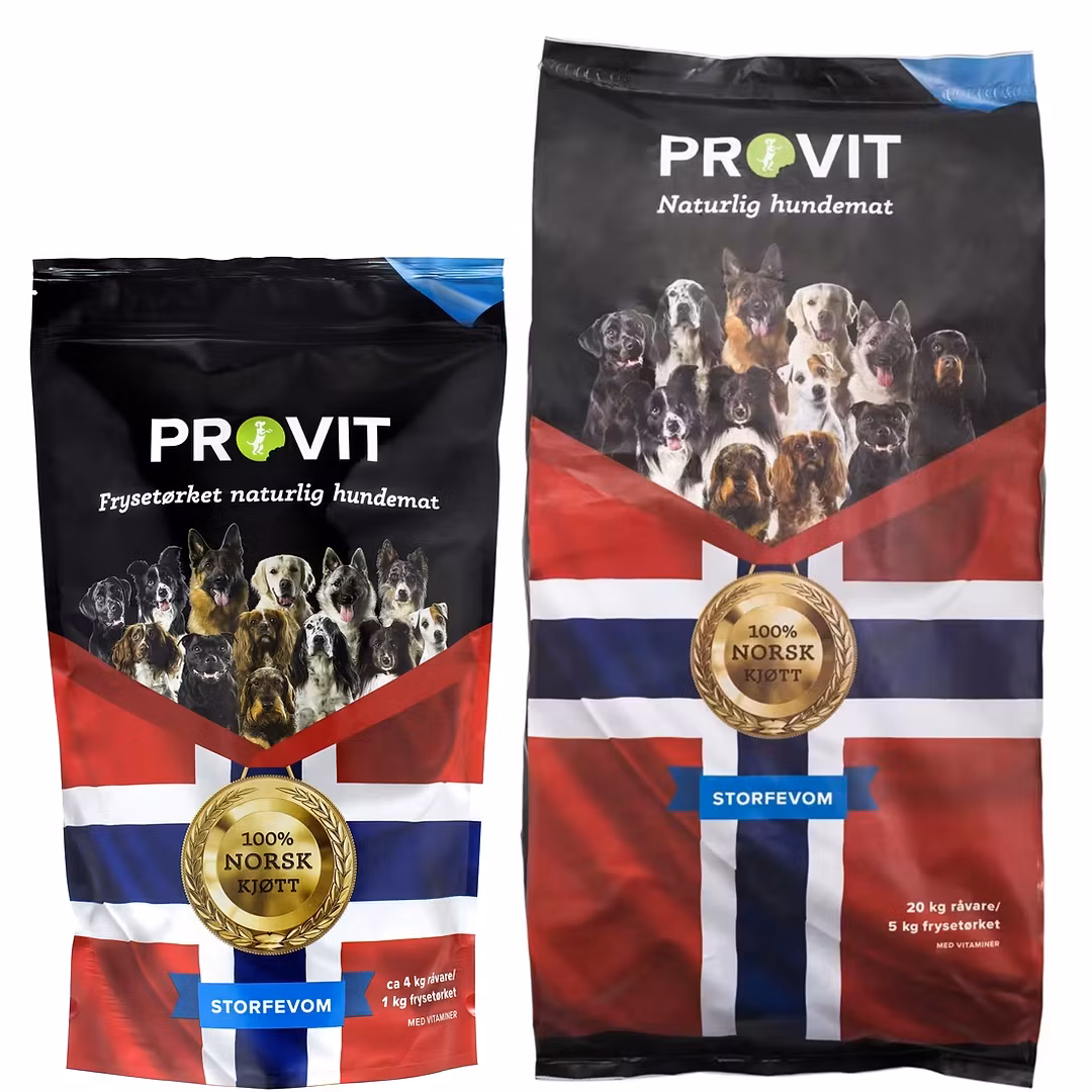 PROVIT Frysetørket Vom 1kg, 5kg