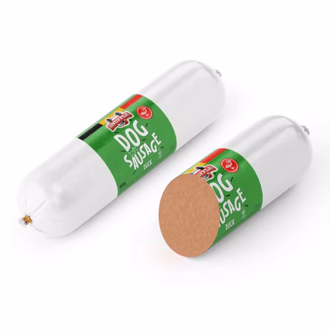 Snuffle Hundepølse M/And 800g