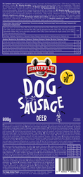 Snuffle Hundepølse M/Viltkjøtt 800g