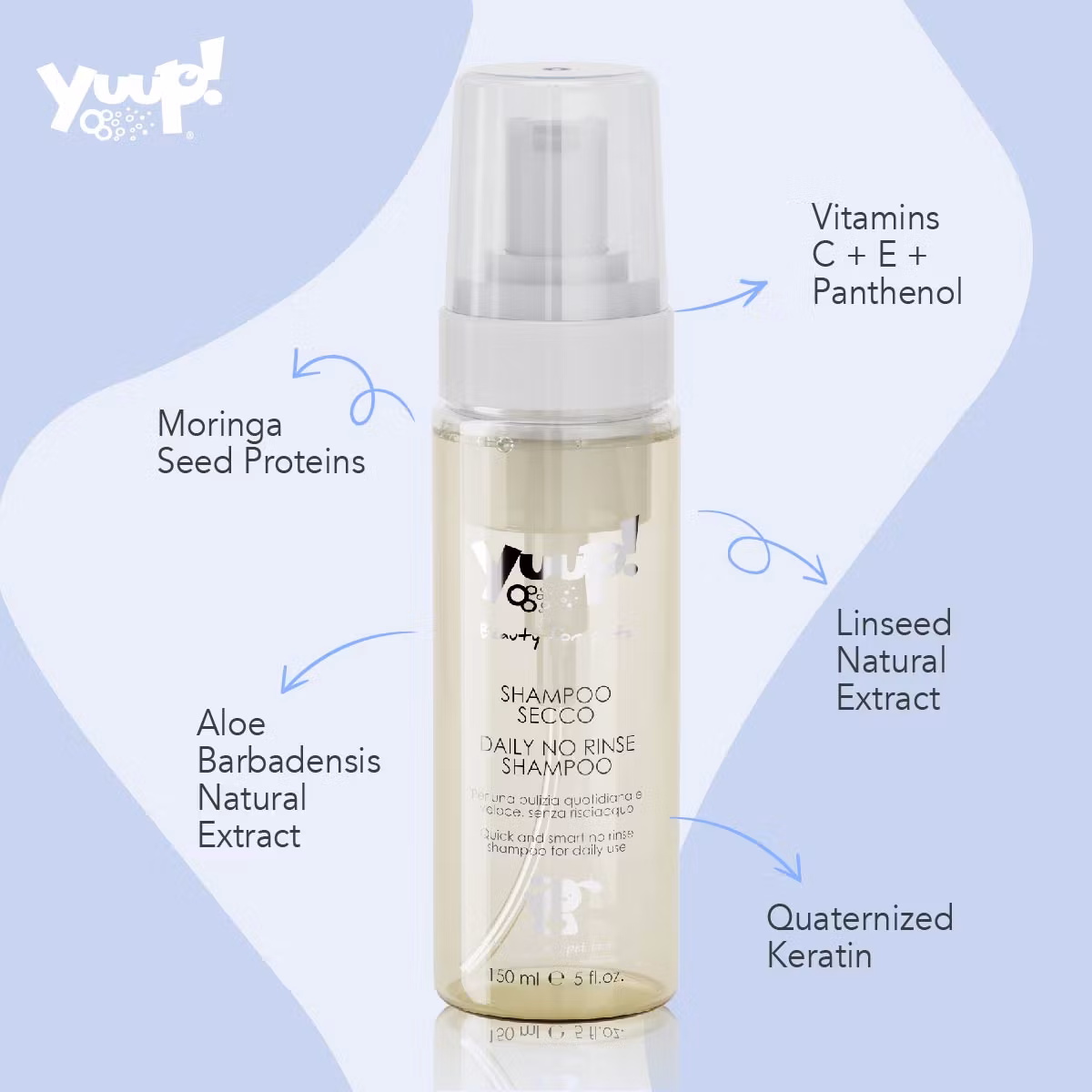 Yuup! Home Daily No Rinse Shampoo 150 ml