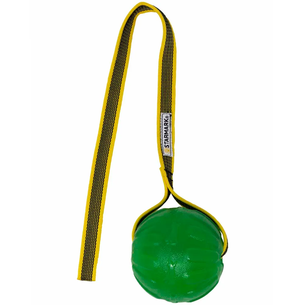 Starmark Gripcord Chew Ball Long M/L 8x8,5x63cm
