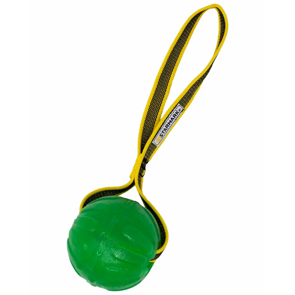 Starmark Gripcord Chew Ball Loop M/L8x8,5x32cm