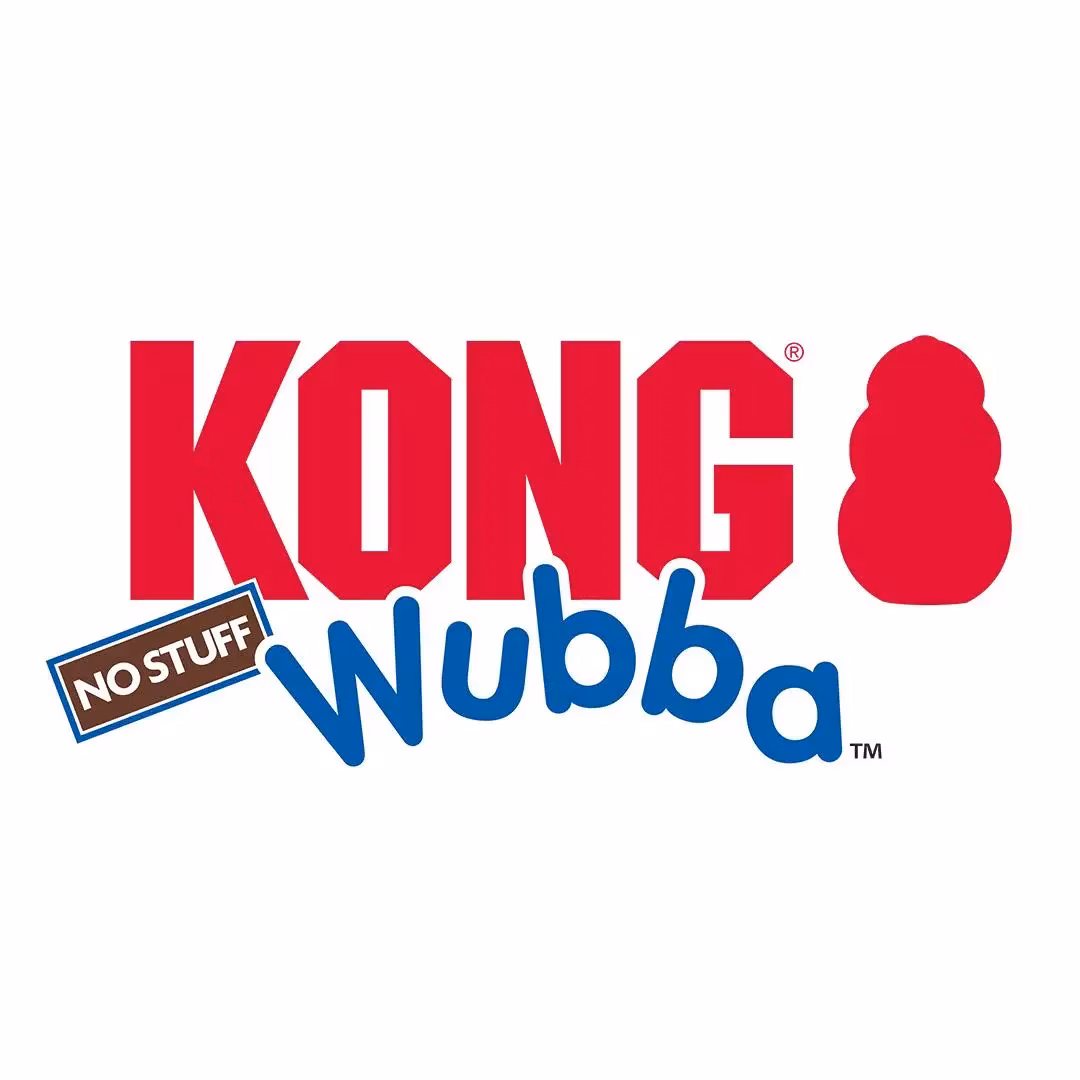 KONG Wubba No Stuff Zebra