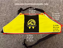 Canelana markeringsdekken-treningsvest hund: hund i trening - ikke forstyrr