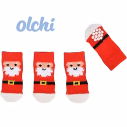 Olchi Santa Claus sokker 4 pk