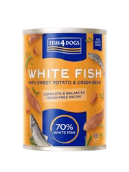 F4D White Fish with Sweet Potato & Green Bean 395g