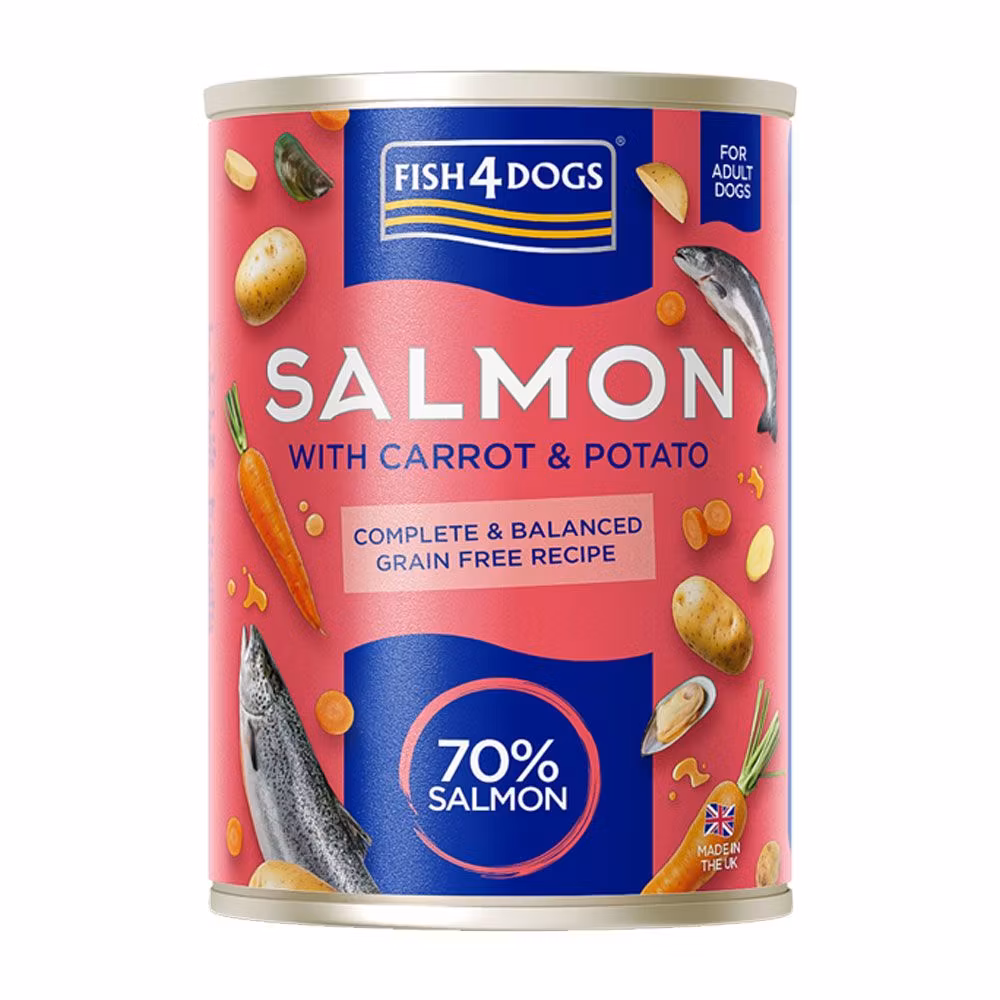 F4D Salmon with Carrot & Potato 395g
