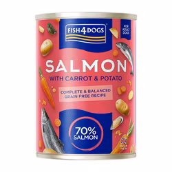 F4D Salmon with Carrot & Potato 395g