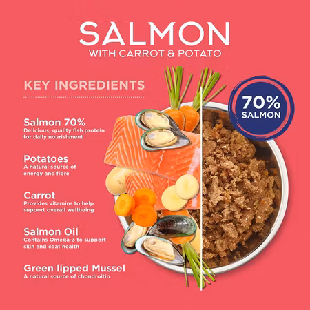 F4D Salmon with Carrot & Potato 395g