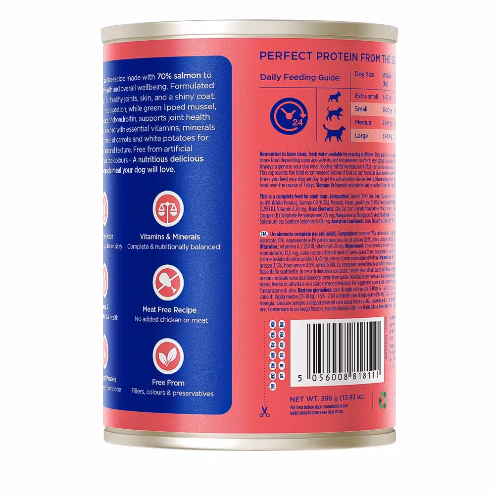 F4D Salmon with Carrot & Potato 395g