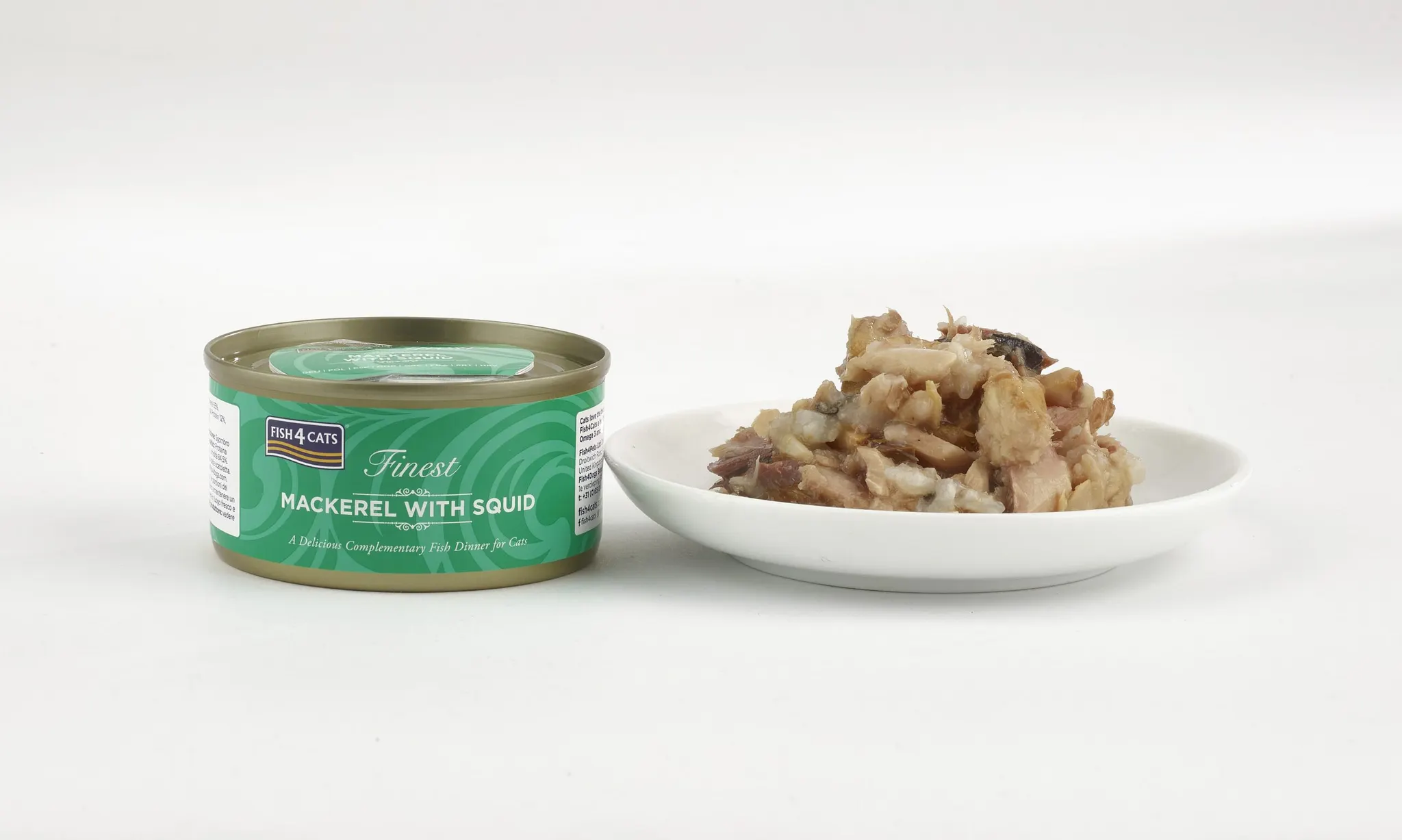 F4C Cats Wet Macarel Squid 70 g - Jovial Hund