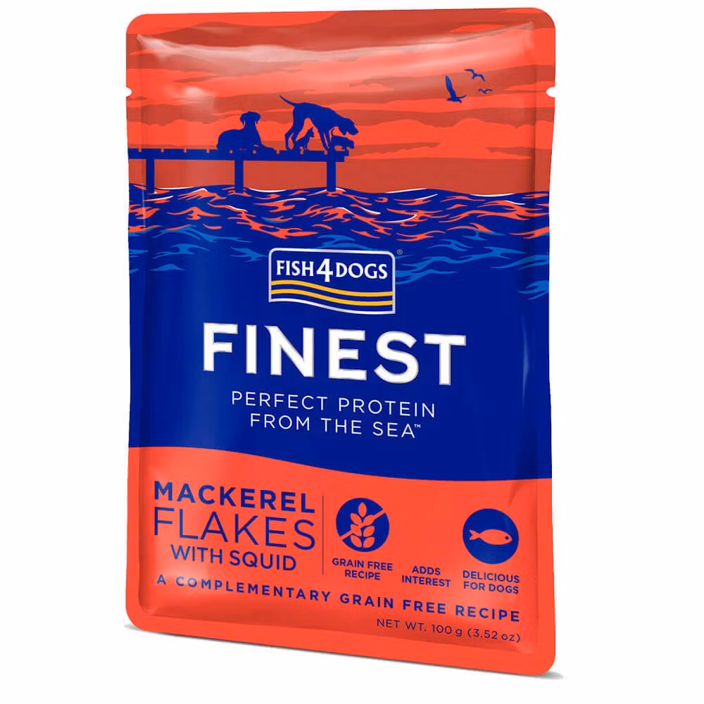 F4D Mackerel Flakes With Squid 100g