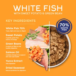 F4D White Fish with Sweet Potato & Green Bean 395g