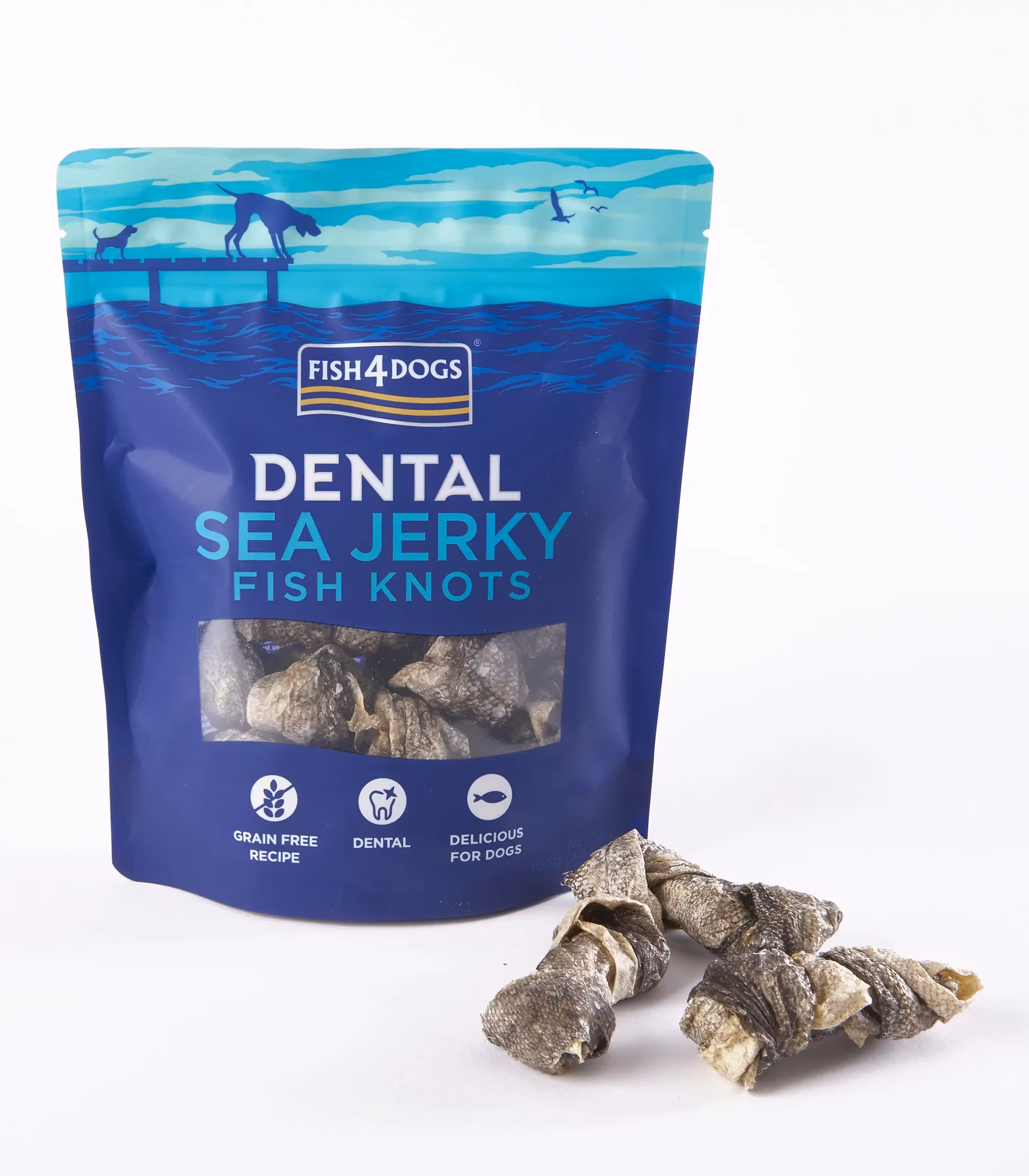 F4D Jerky Fish Knots 100 g