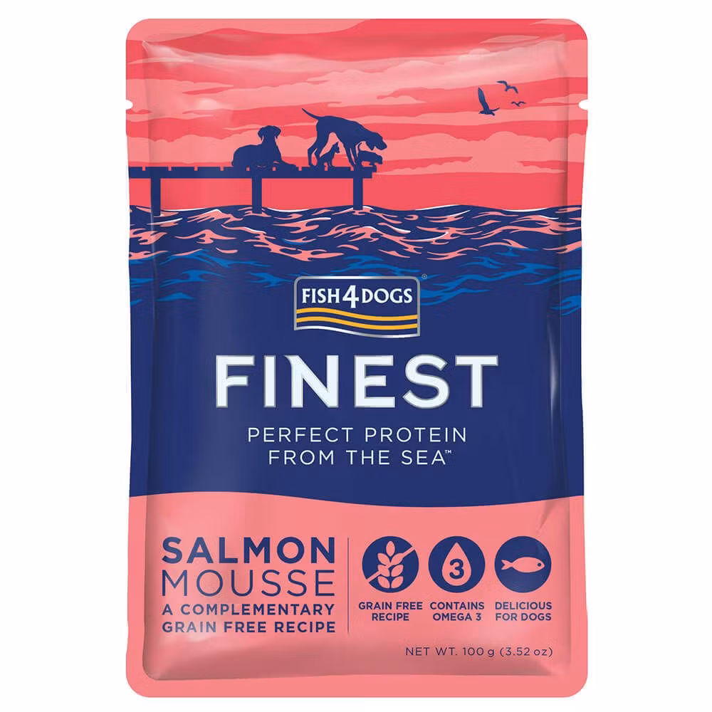 F4D Salmon Mousse DOG 100 g