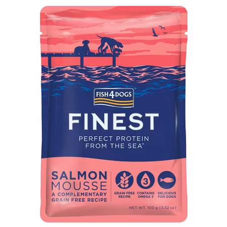 F4D Salmon Mousse DOG 100 g