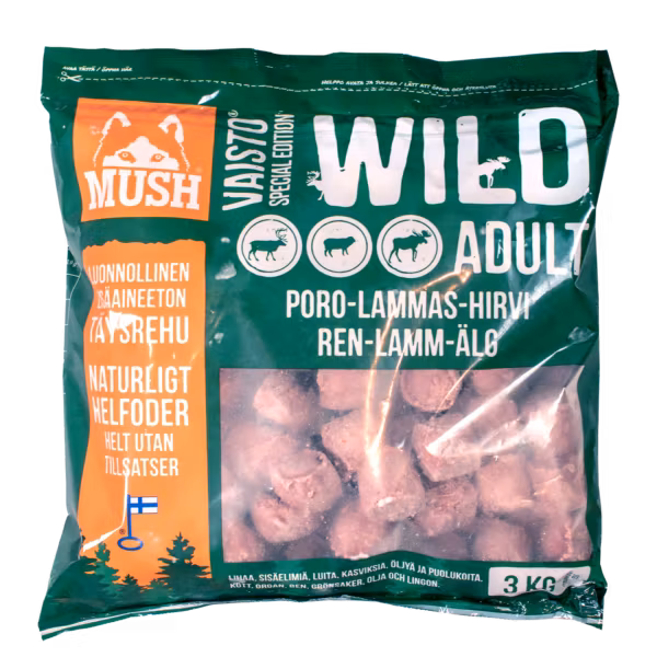MUSH Vaisto® Wild Reinsdyr-Lam-Elg