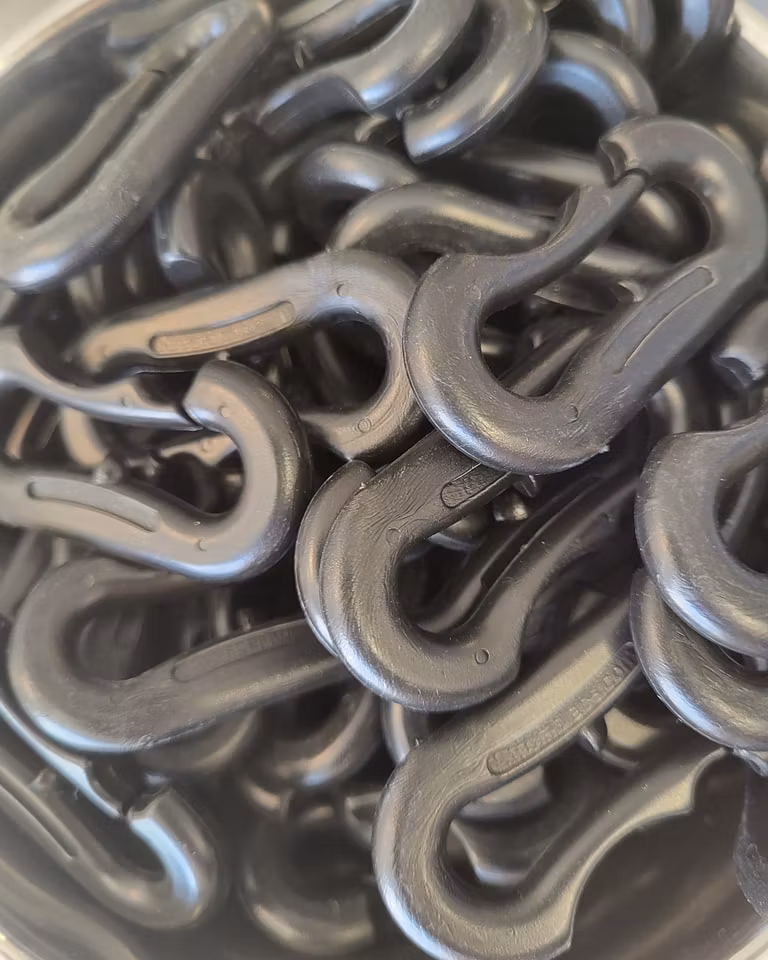 Nakkeline krok i plast - Sort