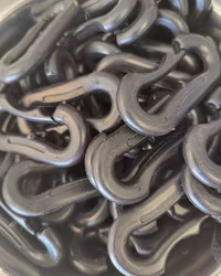 Nakkeline krok i plast - Sort