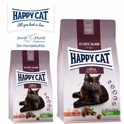 Happy Cat Sterilisert Adult Atlantik-Laks 4 kg & 10kg