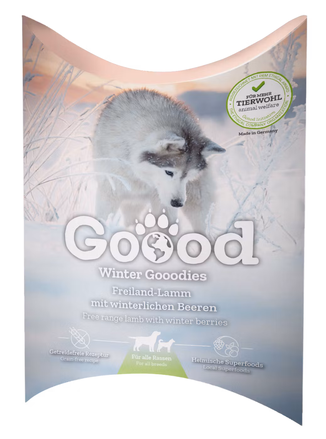Happy Dog Goood Winter Snack Lam & Vinterbær 100g (Lam) 100g