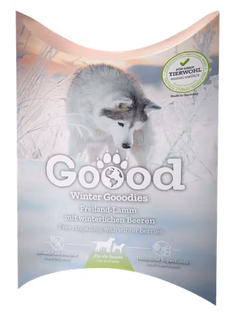 Happy Dog Goood Winter Snack Lam & Vinterbær 100g (Lam) 100g Soft Snacks - Limited Edition