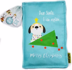 Dog Life Frosty Friends - Dear Santa Plush Christmas Card 20 cm 15%