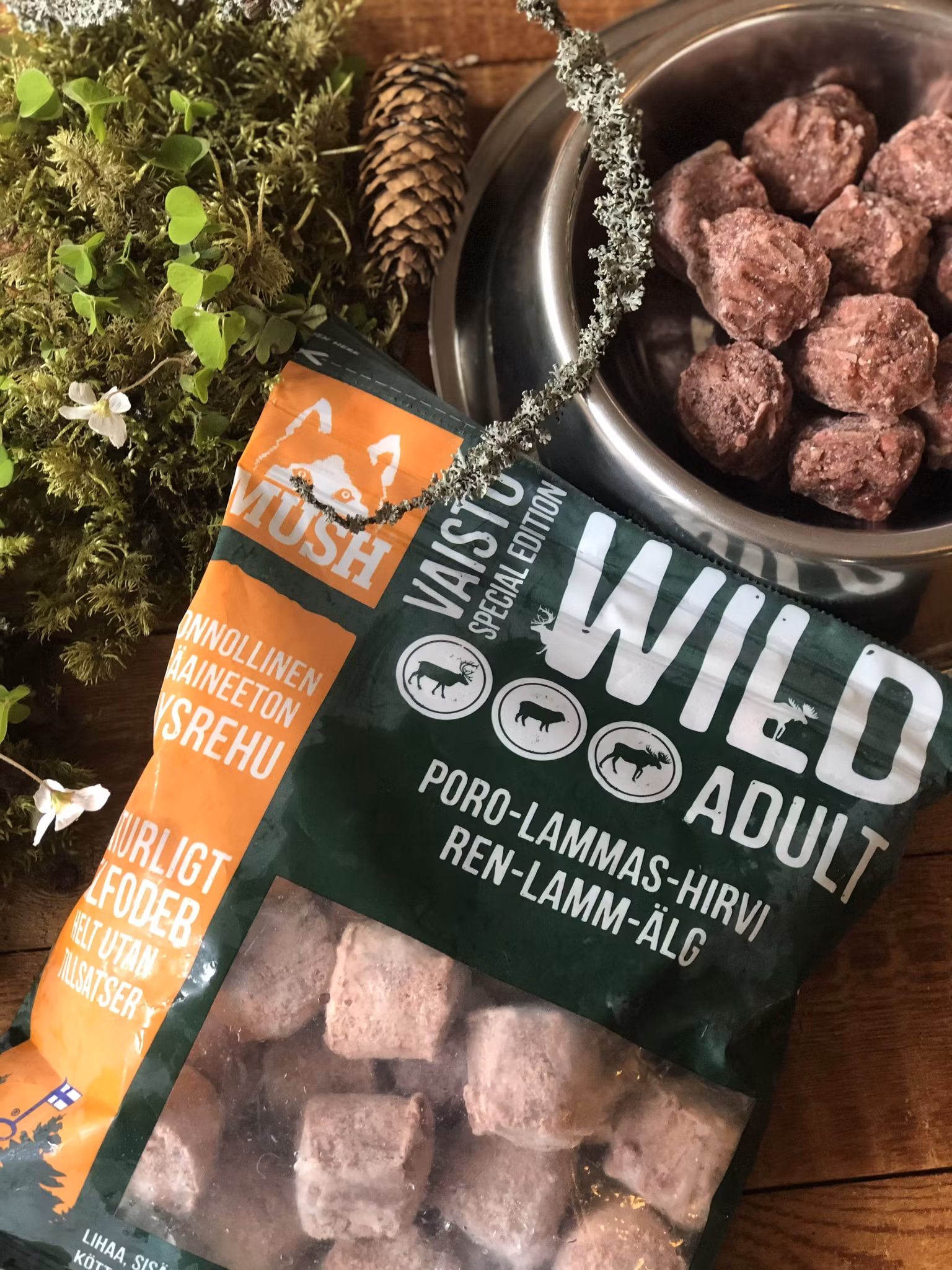 MUSH Vaisto® Wild Reinsdyr-Lam-Elg