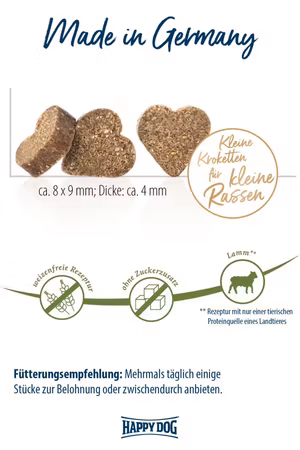 Happy Dog Soft Snack Mini Neuseeland (Lam) 100g