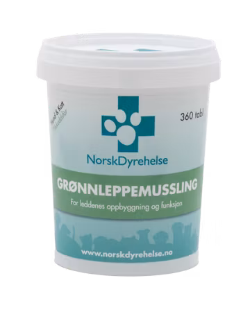 ND Grønnleppe- mussling 360tab