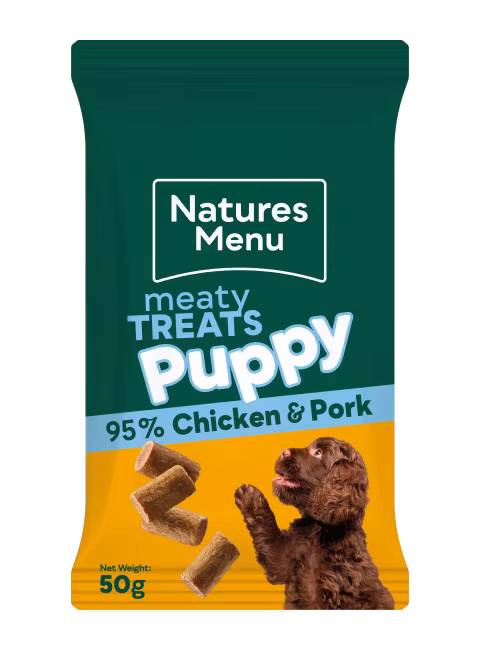 Natures Puppy M/Kylling & Gris 50g