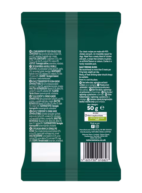 Natures Kylling og Gris 50g