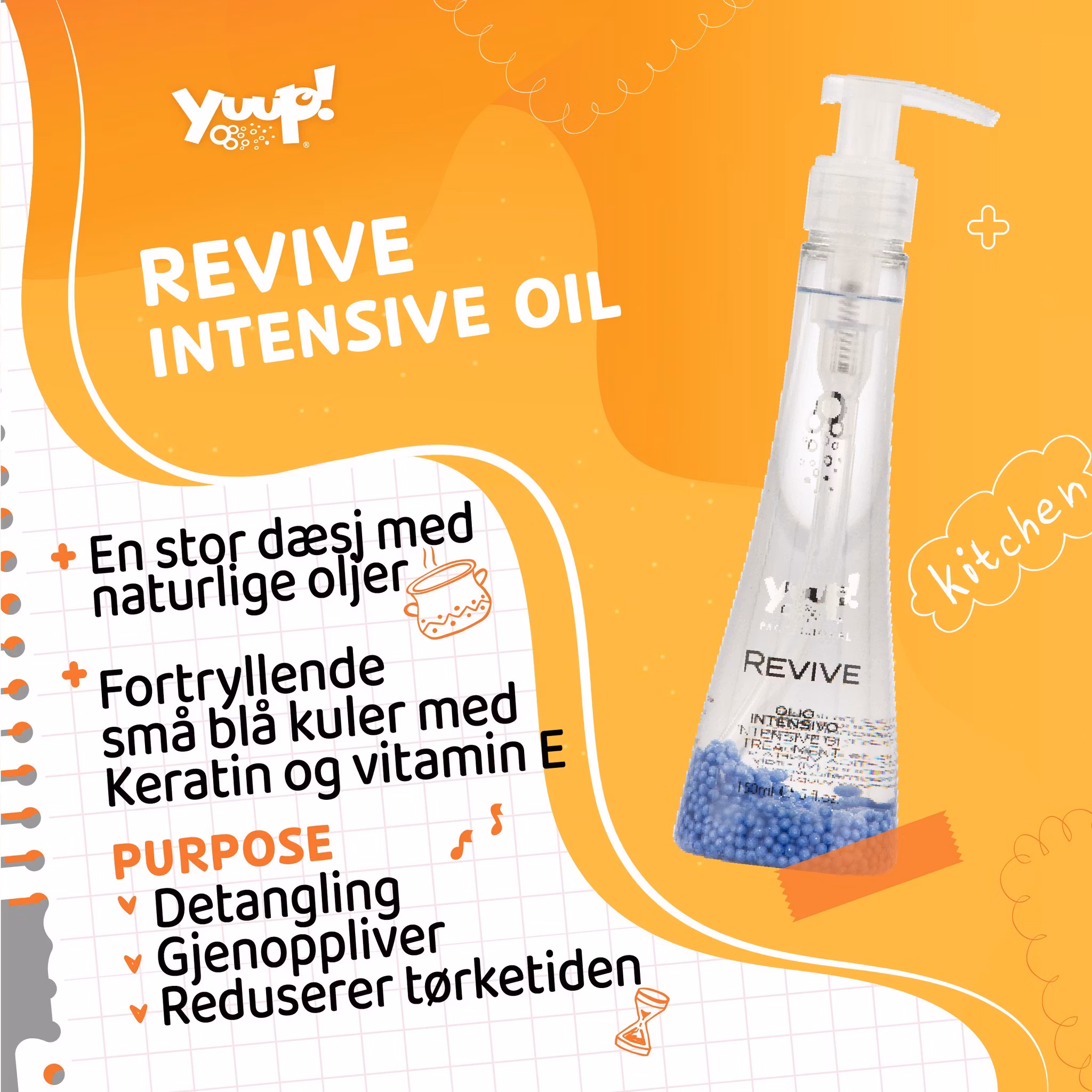 Yuup! Pro Revive intensive oil 150ml