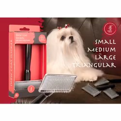 Show Coat Slicker with Extra Long Handle - Large, Yento