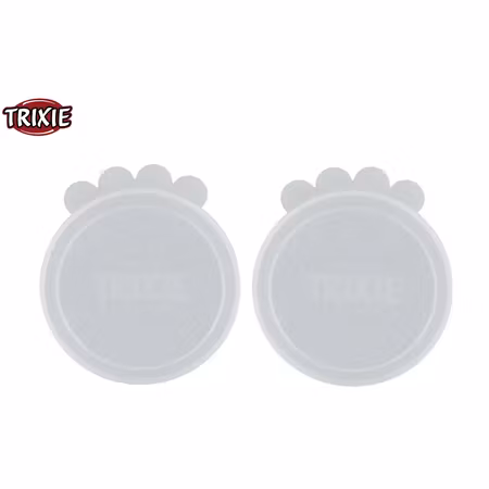 Lokk For Boksemat 2stk Ø7,6cm Silikon Transparent