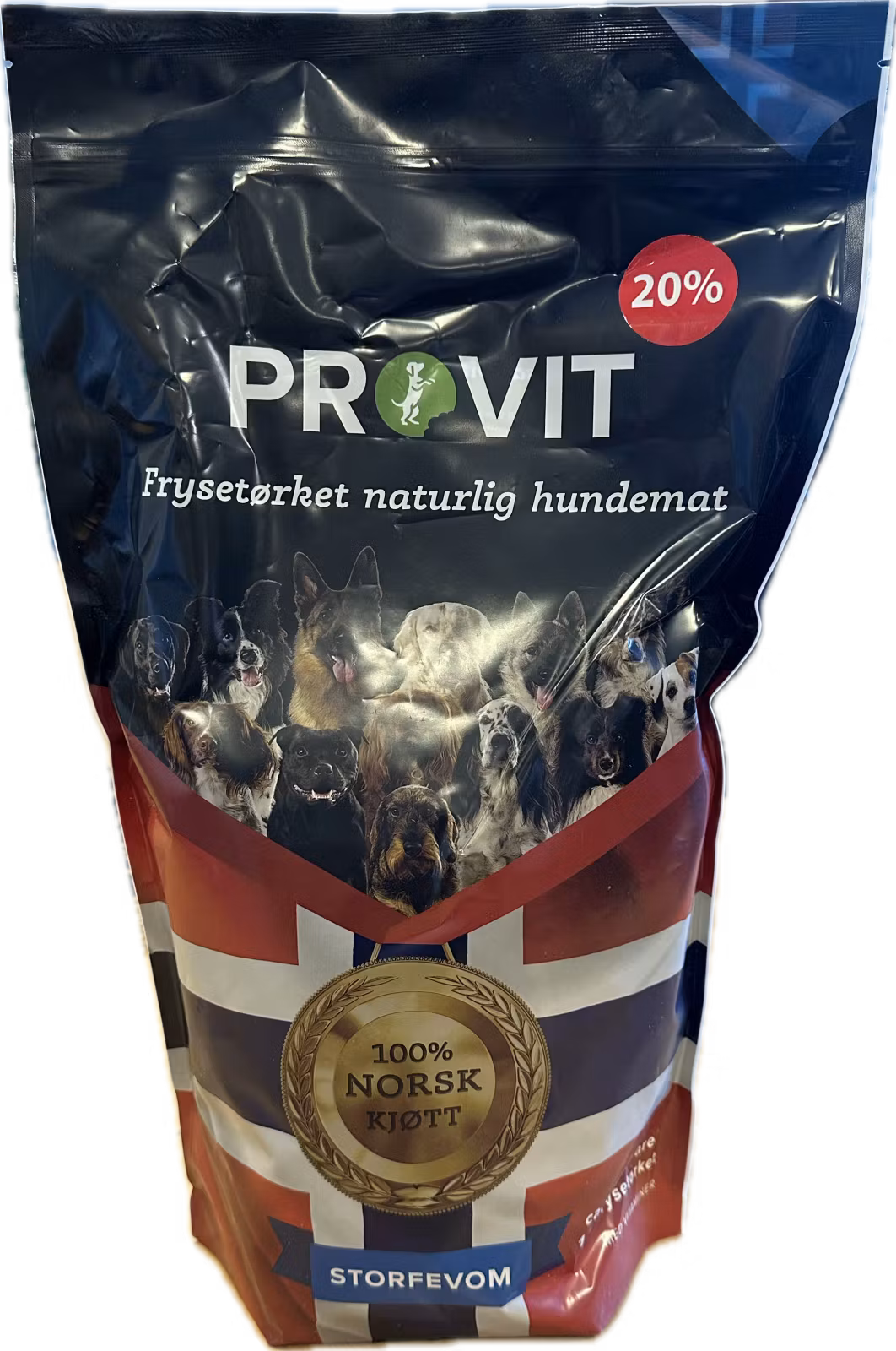 PROVIT Frysetørket Vom 1kg, 5kg