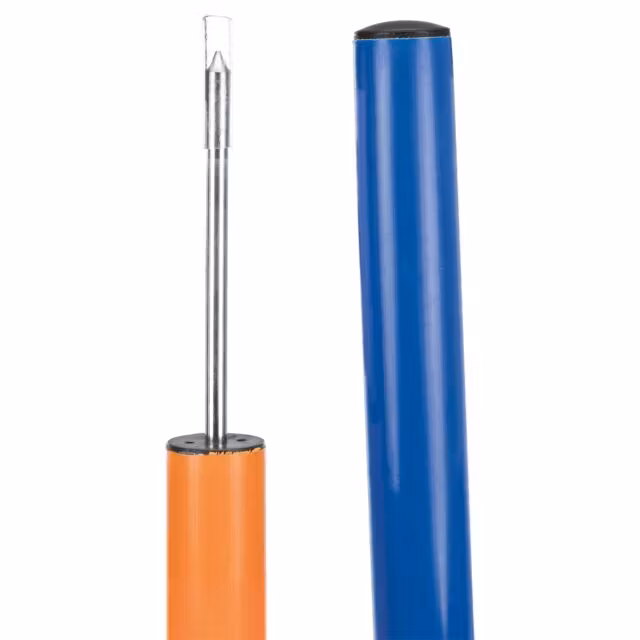 Agility Slalåm Hinder 12stk 1,15m x D:3,3cm Blå/Oransje