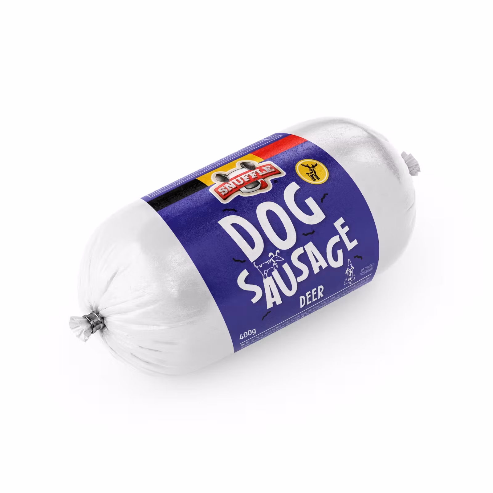 Snuffle Hundepølse M/Viltkjøtt 400g